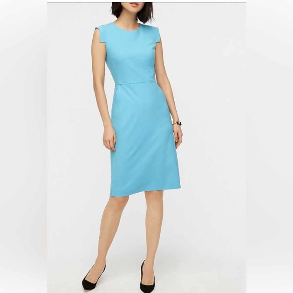 J. Crew SZ 4,resume wool work  dress. - Picture 5 of 11
